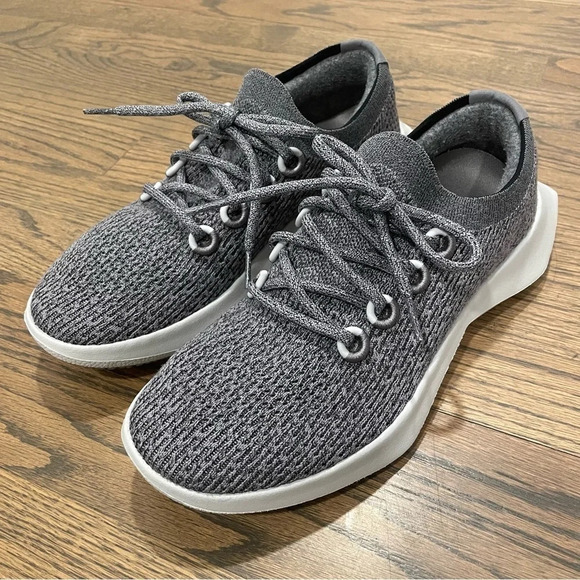 Allbirds Tree Dasher 2  Medium Grey (Light Grey Sole) Women size 10 - Picture 1 of 15